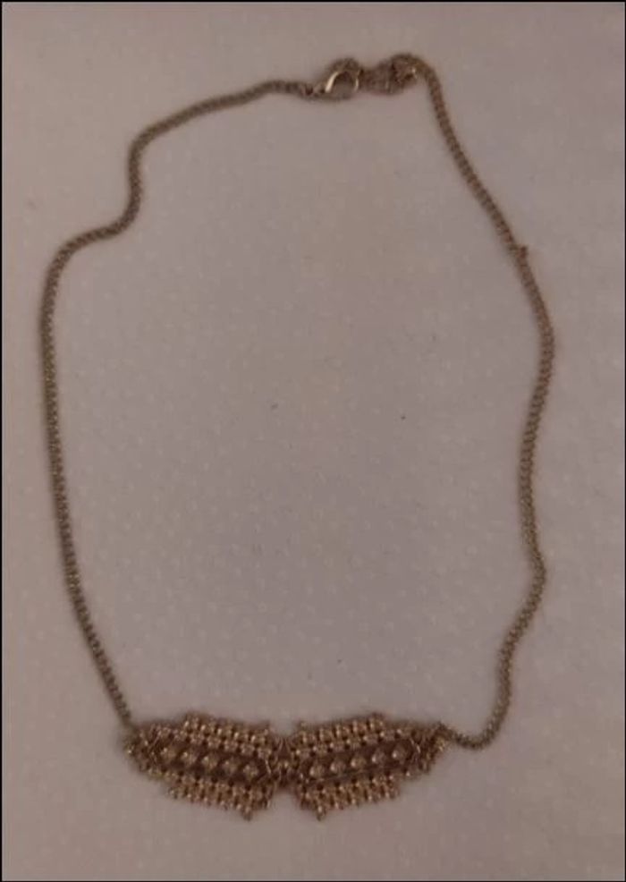 Collier fantaisie doré