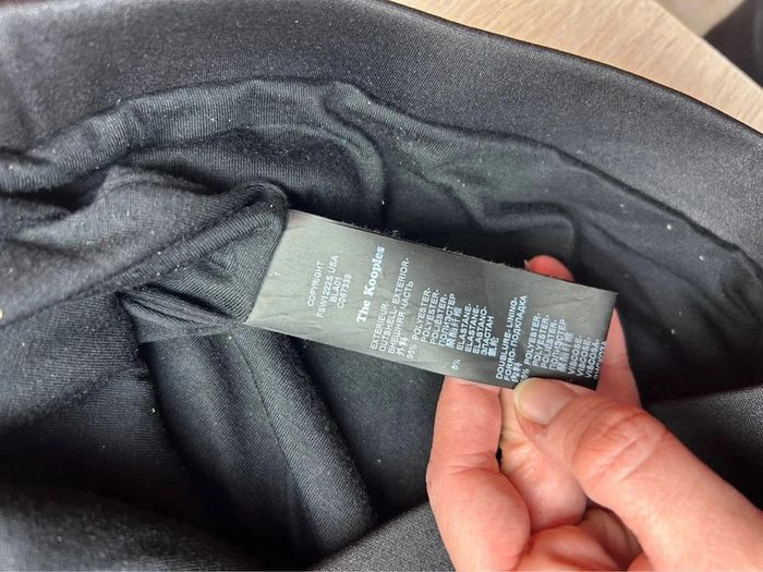Veste noire The Kooples Sport effet cuir zippée homme taille L - photo numéro 4