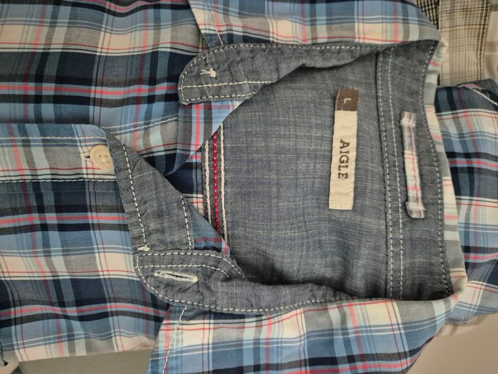 Chemise homme Aigle taille L - photo numéro 3