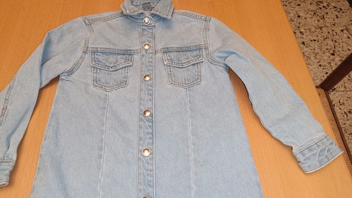 Robe en jean bleu clair - photo numéro 5