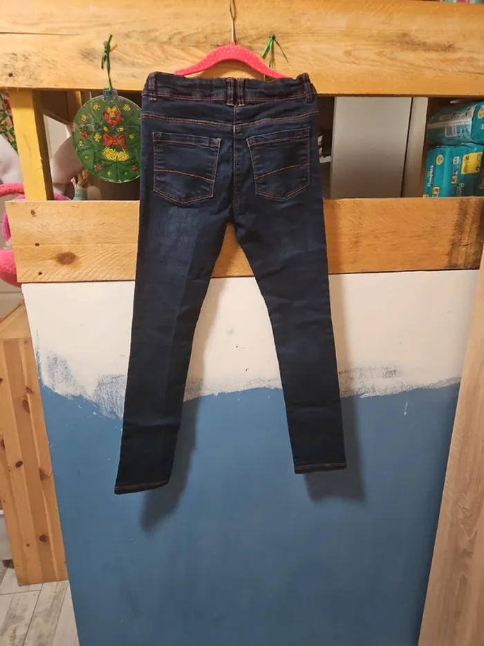 Jeans fille TAO 9 ans - photo numéro 3