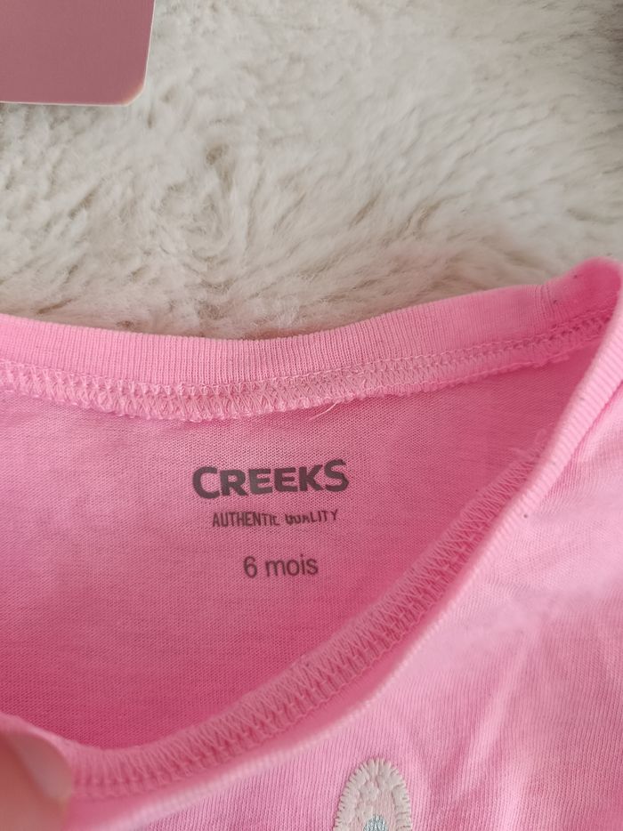 Tee shirt 6 mois creeks - photo numéro 2