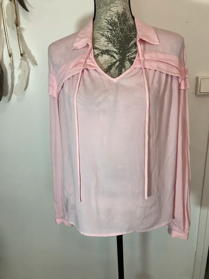 Blouse rose Maje
