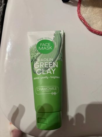 Face mask Green clay