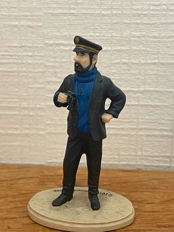 Figurine en résine-Collection Tintin–Capitaine Haddock-9 cm–Paramount Pictures