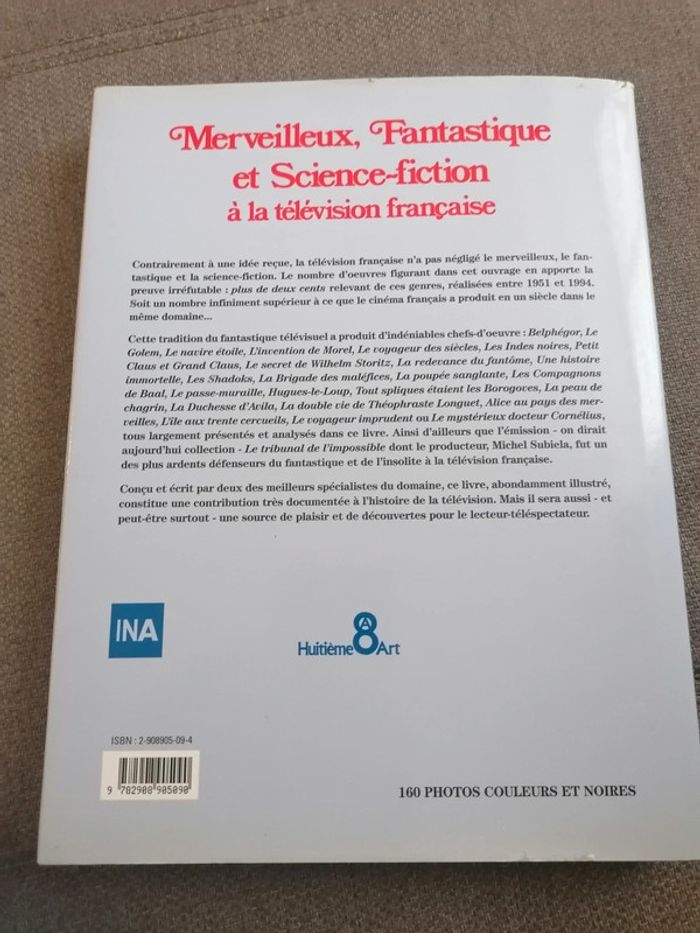 Livre Merveilleux, fantastique et science fiction à la télévision française - photo numéro 4
