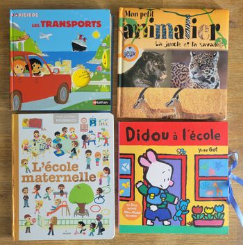 Lot 4 livres enfant