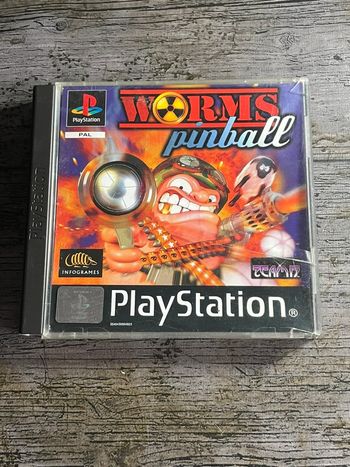 Worms World Pinball - PS1 Complet Version Française PlayStation Sony