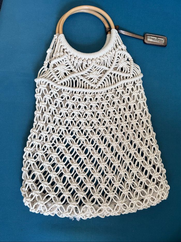 Sac macramé, crochet les tropéziennes - photo numéro 4
