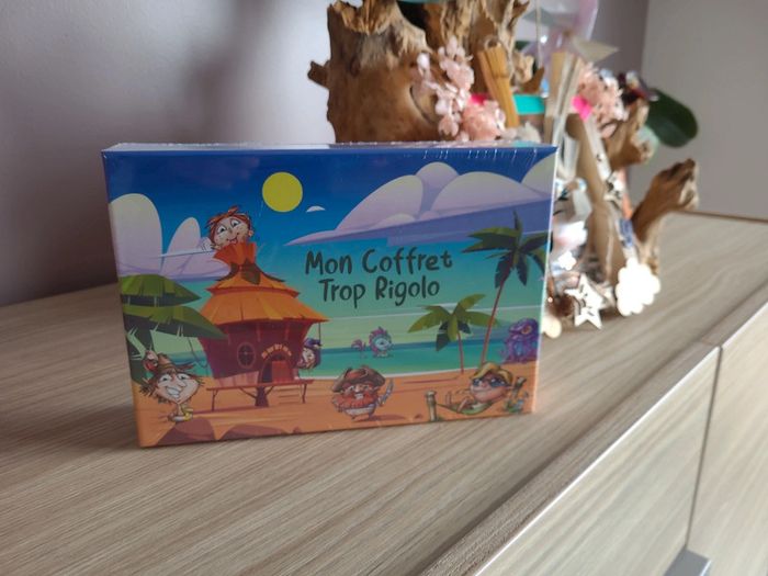 Boite de jeux pour le camping