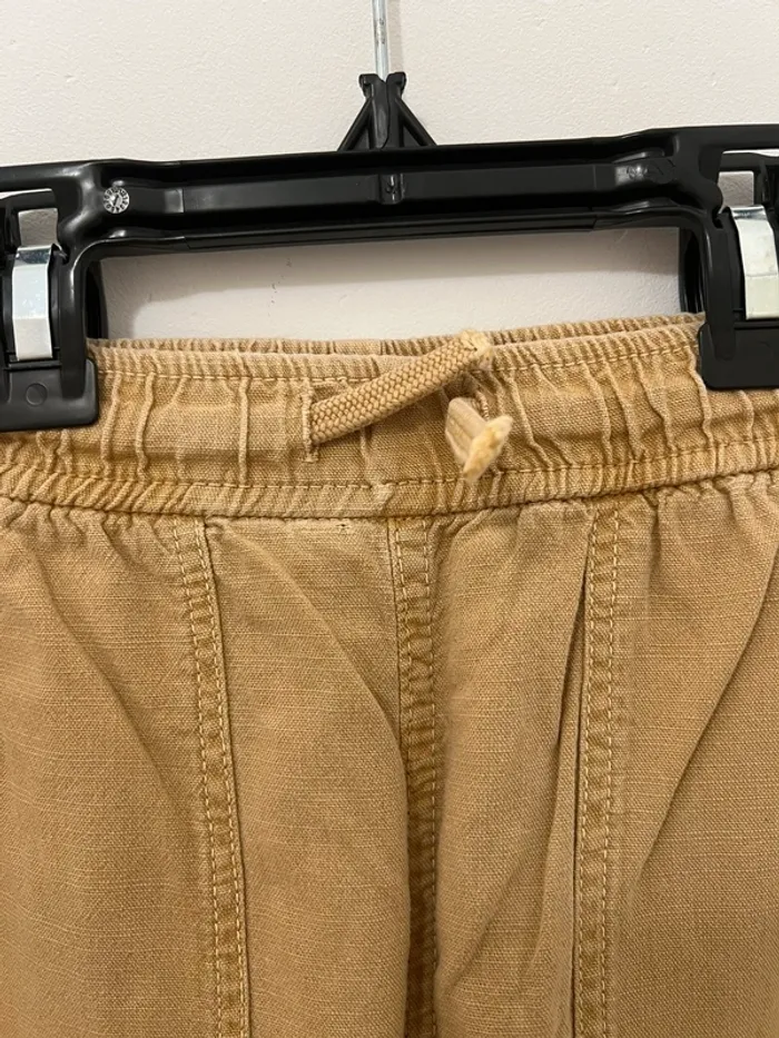 Pantalon en coton camel - photo numéro 2