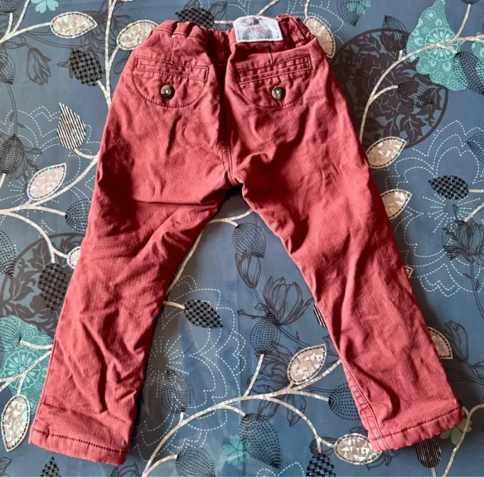 Pantalon chaud doublé 2 ans garçon Sergent Major - photo numéro 2