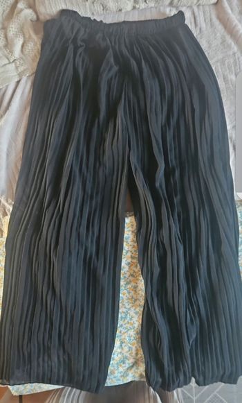 Pantalon plissée noir