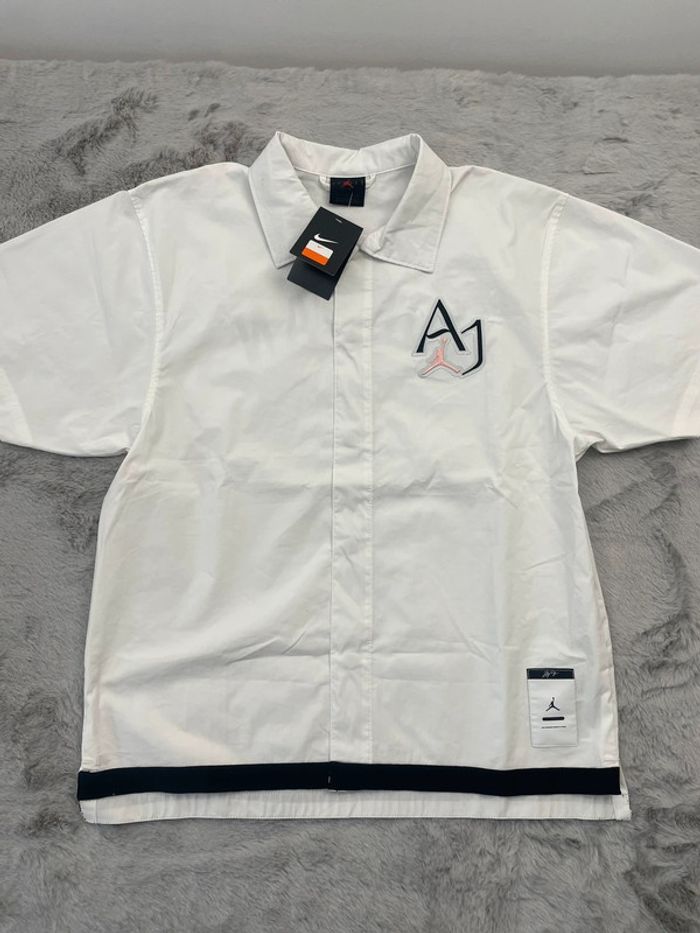Chemise Jordan blanche logo brodé - Taille S - photo numéro 2