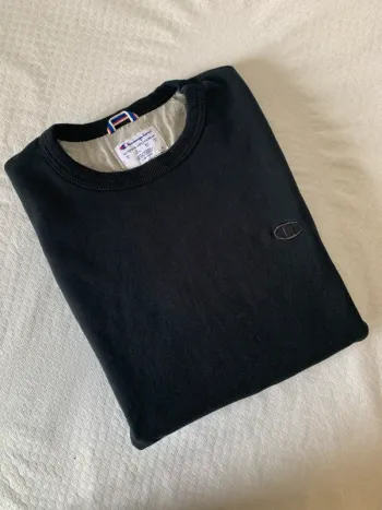Sweat Champion Noir Classique Taille S