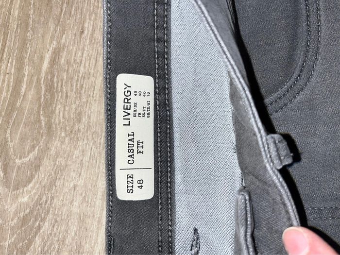 Short jean gris homme - photo numéro 2