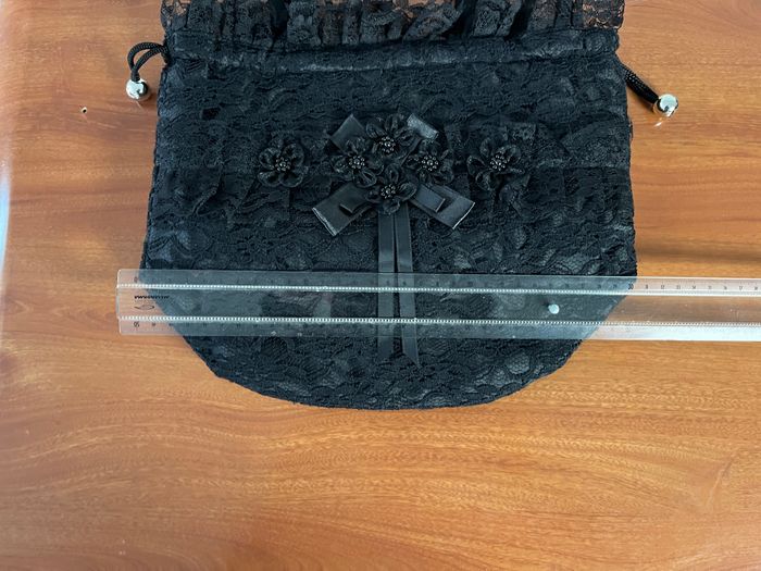 Joli Petit Sac Bourse en Dentelle Gothique - photo numéro 8