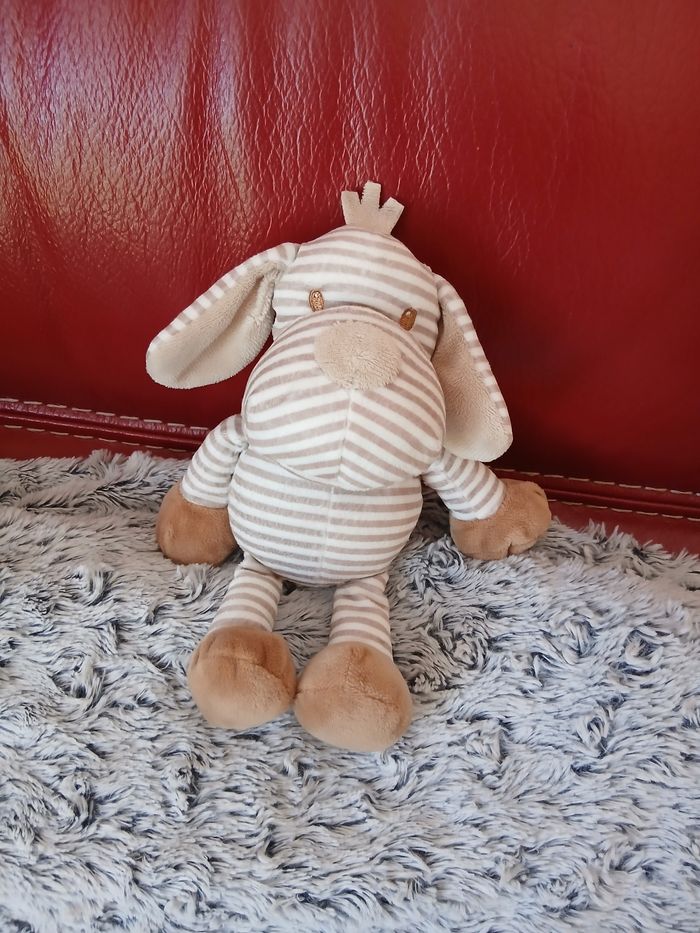 Doudou Petit Chien avec rayures *Filantex - photo numéro 6