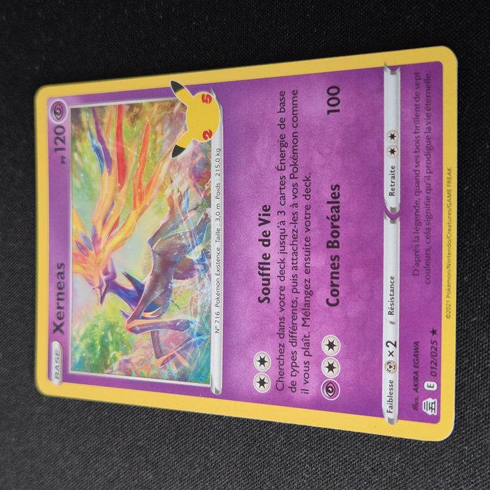 Carte Pokemon : Xerneas - Célébrations
