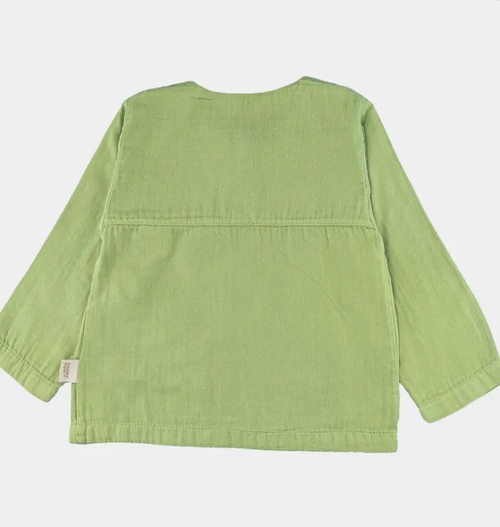 Blouse à manches longues 12 mois Poudre Organic - photo numéro 2