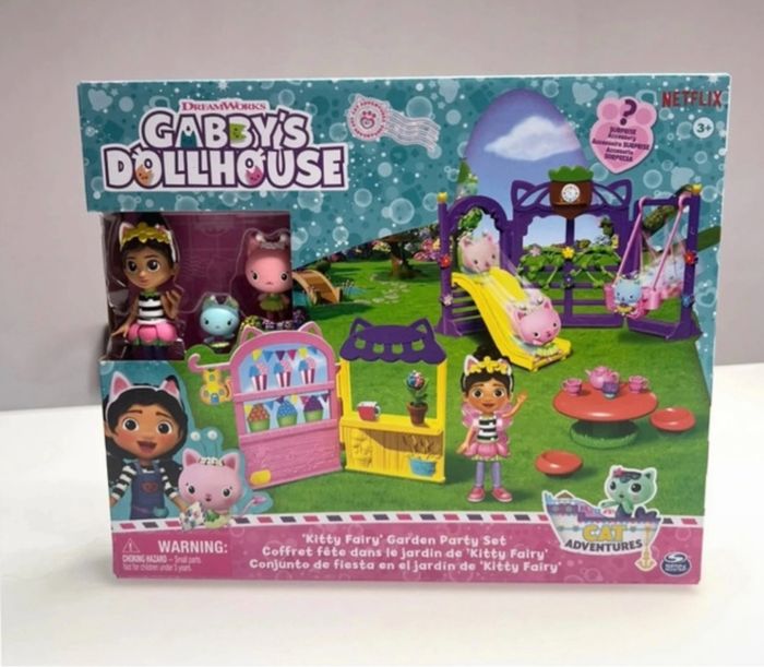 Gabby dollhouse - Coffret Fête dans le Jardin de Kitty Fairy
