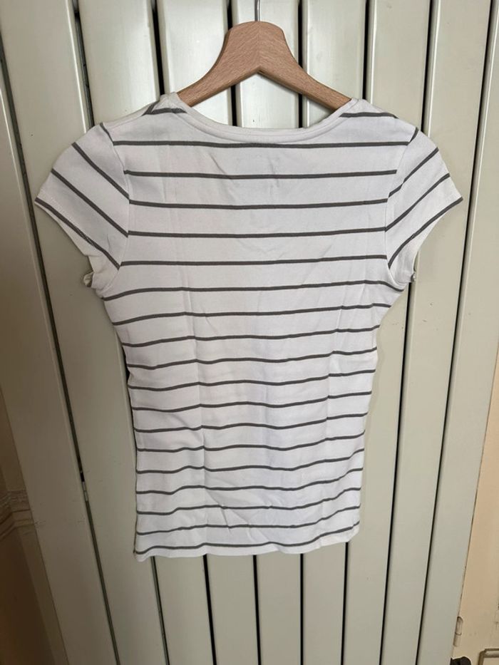 T shirt rayé vintage S - photo numéro 2
