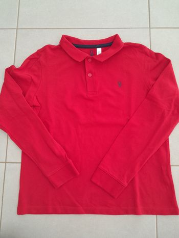 Polo manches longues garçon 14 ans