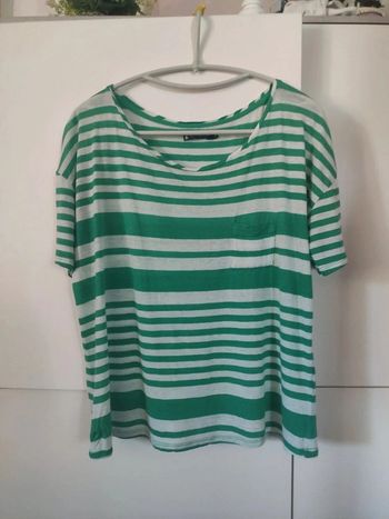 Petit bateau Tee shirt 30 % lin M