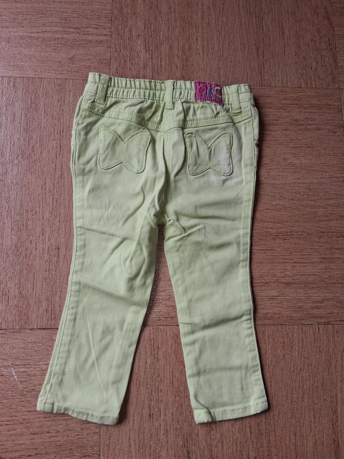 Pantalon vert pale - photo numéro 2