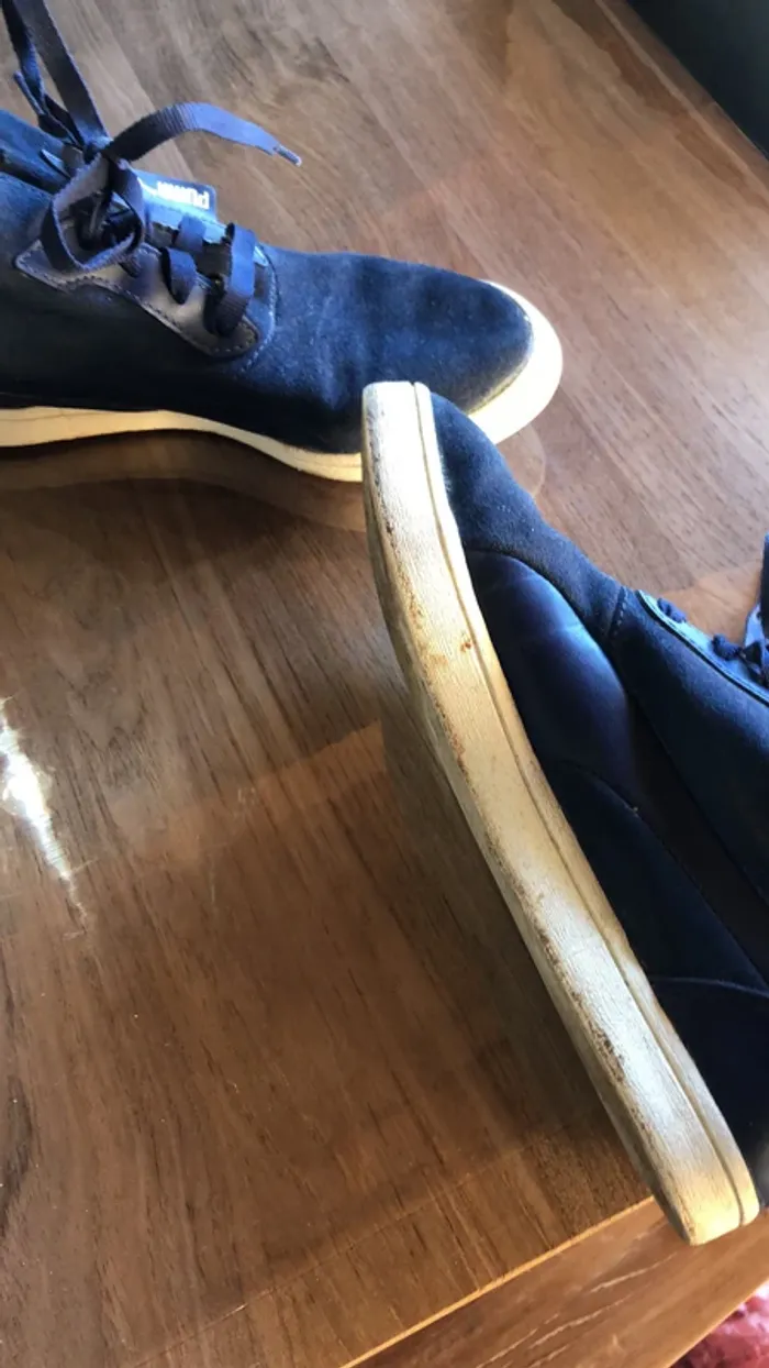 Basket puma bleu marine 37 - photo numéro 3