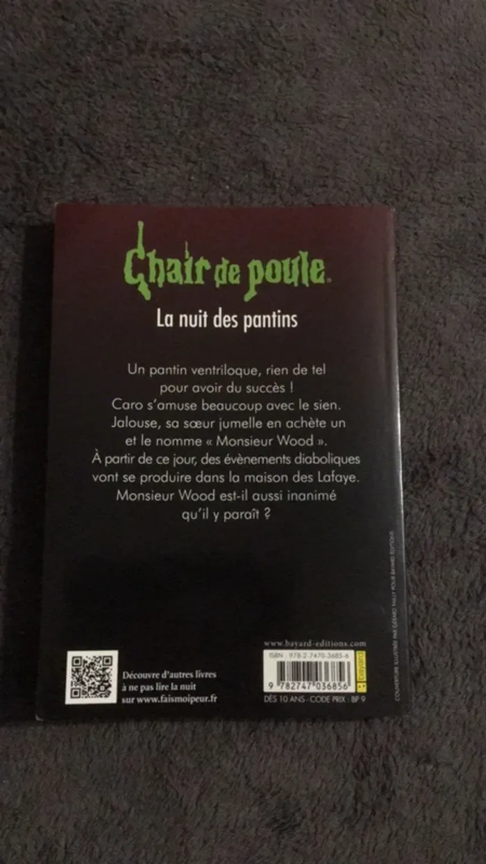 Chair de poule - La nuit des pantins - photo numéro 2