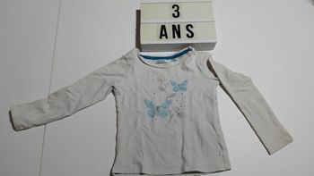 T-shirt manches longues 3 ans