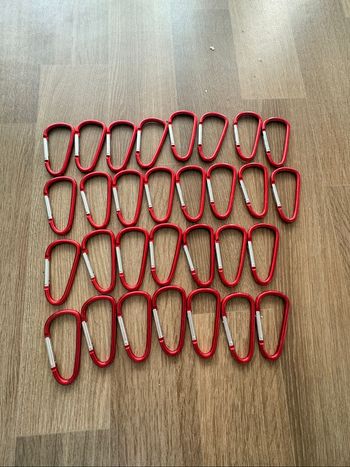 lot de 30 mousqueton