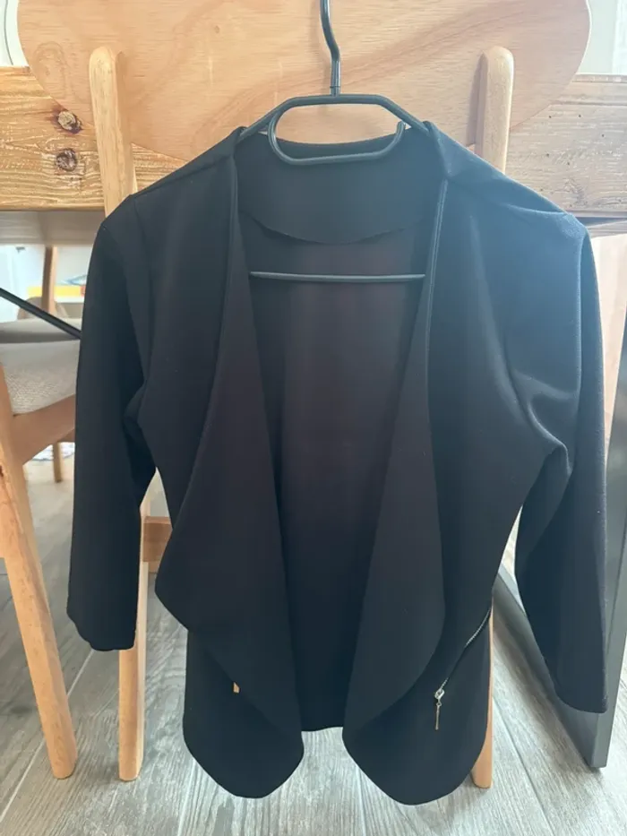 Veste fluide noire - photo numéro 5