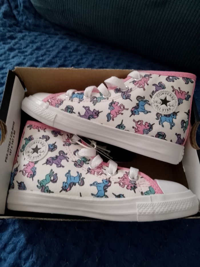 Basket converse fille