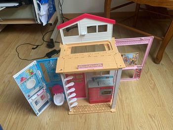 Maison Barbie transportable