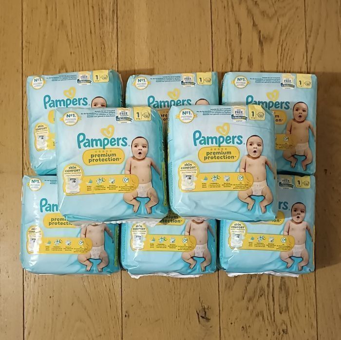 Couches pampers taille 1