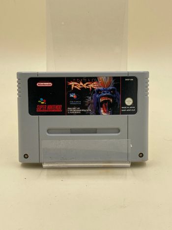 Jeu vidéo Primal Rage sur console Super Nintendo