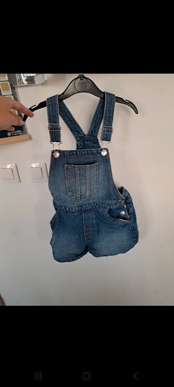Salopette short