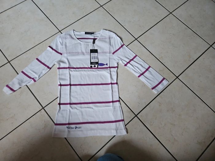 Tee-shirt manches longues xs neuf mise au green