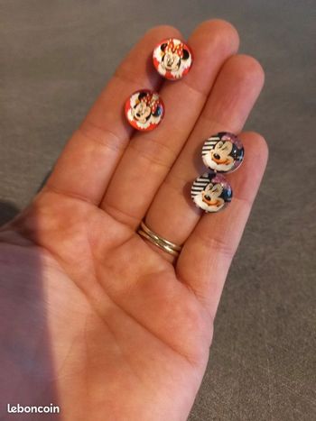 Boucles d'oreilles Minnie