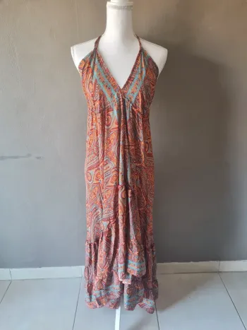 Robe effet satin