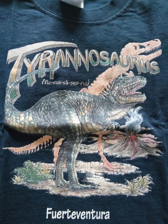 Tee-shirt dinosaure 3/4 ans - photo numéro 2