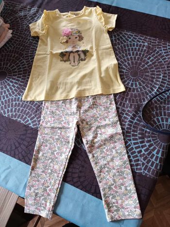 ensemble leggings fille 24 mois plus