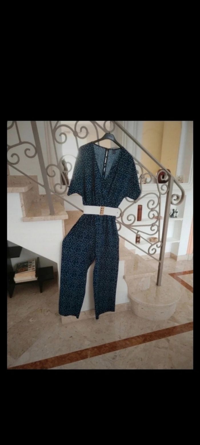 Combi-pantalon à jambes larges Shein 38 - photo numéro 3