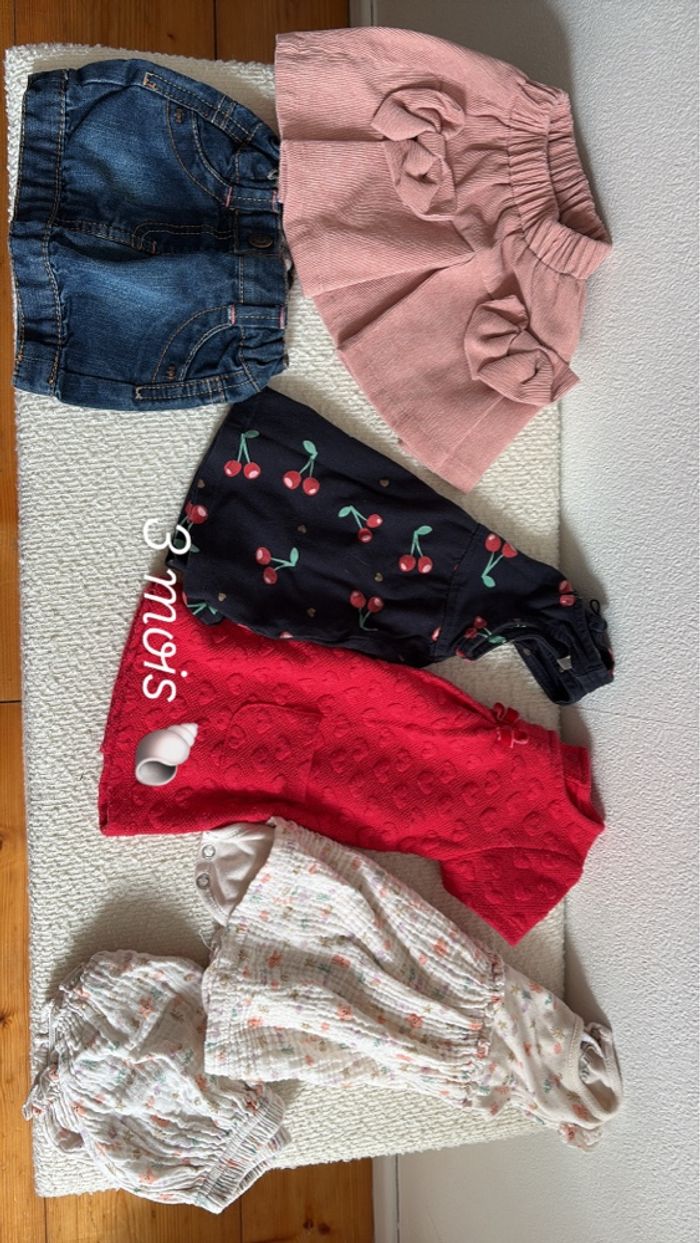 Lot vêtement bébé fille 3 mois - photo numéro 3