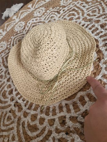 Chapeau paille tape à l'œil