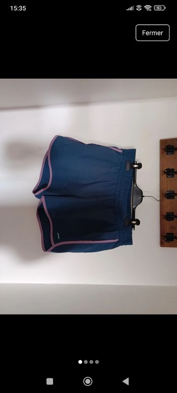 Short bleu crivit taille 42