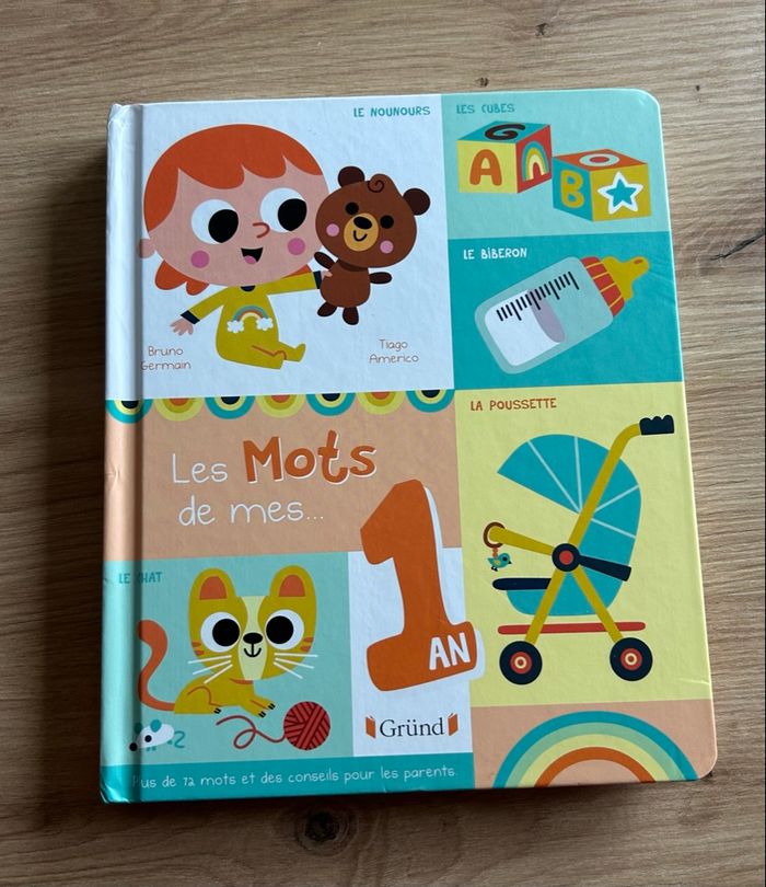 Livre « Les mots de mes 1 an »