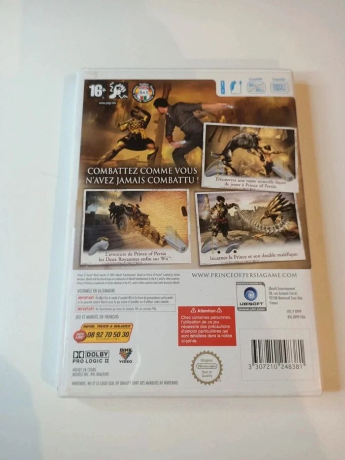 Jeu vidéo Nintendo Wii prince of persia rival swords - photo numéro 2
